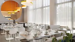 Restauracja, Hey Lou Hotel Nördlingen, Szwabia, Niemcy