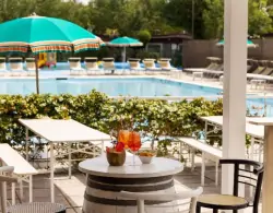 Bar przy basenie, Camping Classe Village, Lido di Dante, Ravenna (RA), Włochy