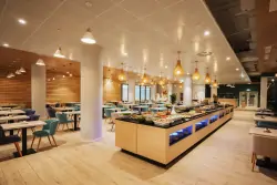 Restauracja z bufetem, Pinea Resort, Pobierowo, Polska