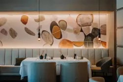 Restauracja, Hotel Das Paradies *****, Alpy Południowotyrolskie, Latsch, Włochy