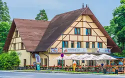 Wysokie Tatry, 1,1 km od kolejki linowej na Łomnicki Staw, w Hotelu Tulipán *** z obiadokolacją + basen