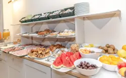 Śniadanie w formie bufetu, Relais Vecchio Maso, Trydent