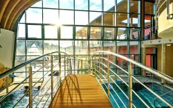 Podhájská: Pobyt w Pensjonacie Podhájčanka z obiadokolacją i wstępem do termalnego centrum wellness Aquamarín