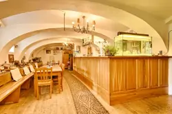 Bar, bajkowe gospodarstwo Lovětín, południowe Czechy