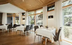 Wnętrze restauracji, miaflor Familien- & Aktivresort ****, Ried im Oberinntal, Austria