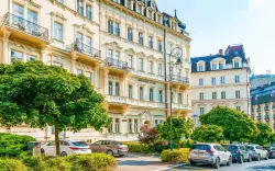 Karlowe Wary: Spa Hotel Anglický Dvůr **** z obiadokolacją, wellness, 3 zabiegami i wstępem do Muzeum 