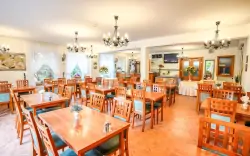Restauracja, Apartamenty Pulse, Podhájska, Słowacja