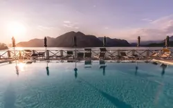 Basen, Hotel Araba Fenice ****, Iseo, północne Włochy