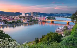 Austriacki Linz w pobliżu zabytków w Best Western Hotel Spinnerei Linz ze śniadaniem w formie bufetu i kolacją