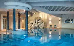 Basen, Hotel Das Paradies *****, Alpy Południowotyrolskie, Latsch, Włochy
