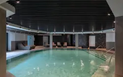 Beltéri medence, Hotel Royal Village ****, Limone sul Garda (BS), Włochy