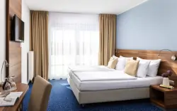 Pokój hotelowy, Kurhotel Pyramide Sibyllenbad ****, Bad Neualbenreuth, Niemcy