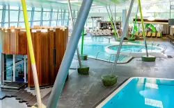 Wnętrze centrum wellness, Spreewald Therme, Burg, Niemcy