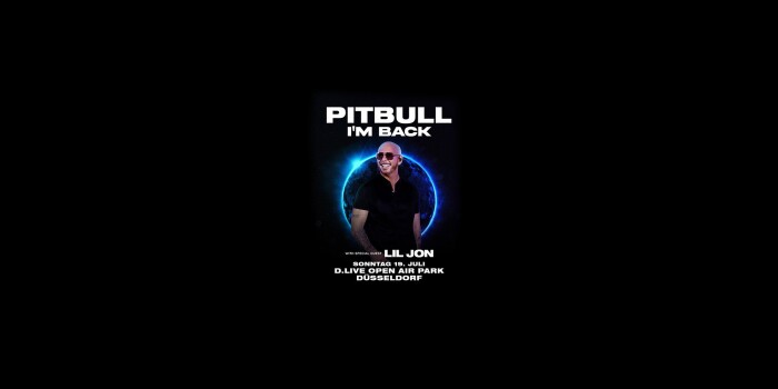 Pitbull na żywo w Düsseldorfie: Bilety na wyjątkową trasę I'm Back Tour 2026 i zakwaterowanie w hotelu premium