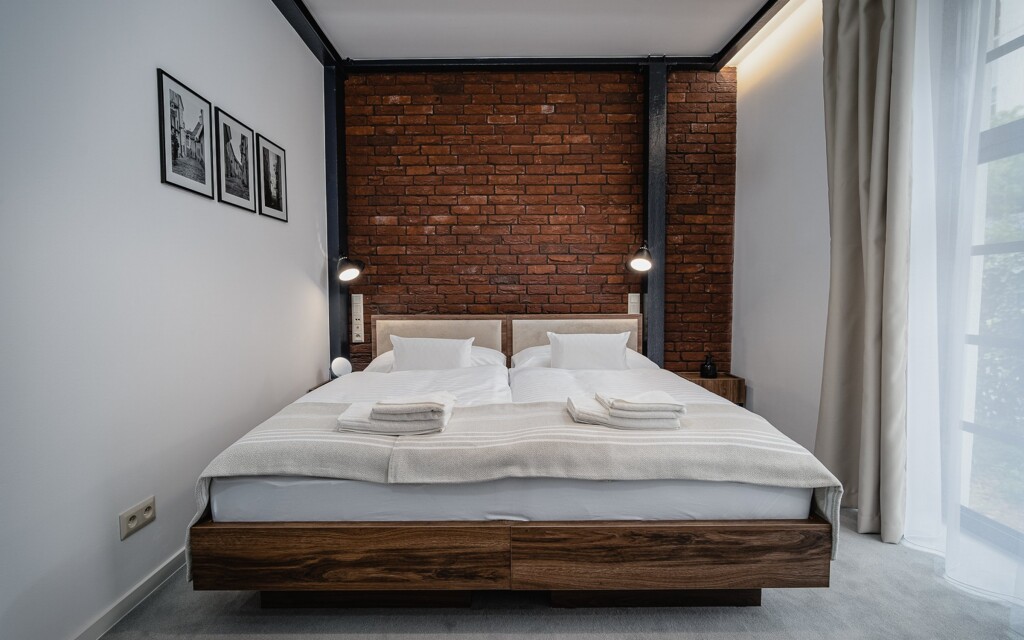 Pokoje, Garni Hotel DOCK, Bratysława, Słowacja