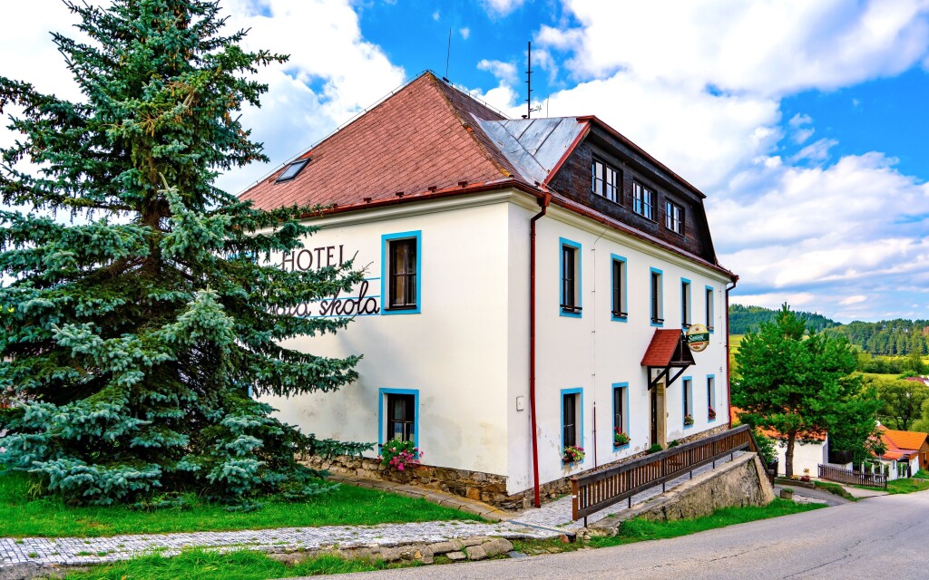 Hotel Stará Škola na Šumava niedaleko Lipna jest idealnym miejscem dla rodzin