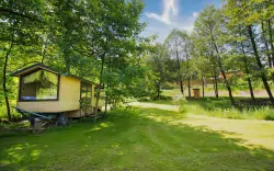 Przyczepa kempingowa U źródła Cichej Orlicy, Góry Orlickie