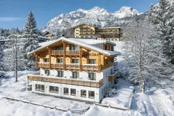 Zasněżony górski hotel, Penzion Savisalo ***, Ramsau am Dachstein, Austria