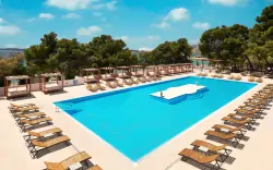 Basen zewnętrzny, Hotel Imperial ***, Vodice, Chorwacja