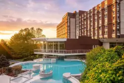 Basen zewnętrzny, Ensana Thermal Aqua Health Spa Hotel ****, Hévíz, Węgry