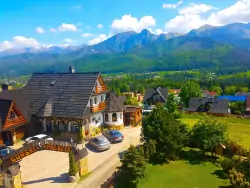Górska chata z widokiem, Kompleks Górski Pałacyk ***, Kościelisko, Tatry Polskie, Polska