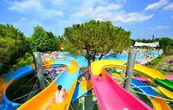 Baseny, Camping Bella Italia, Peschiera del Garda, Włochy