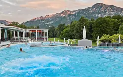 Basen zewnętrzny, RupertusTherme, Bad Reichenhall, Niemcy