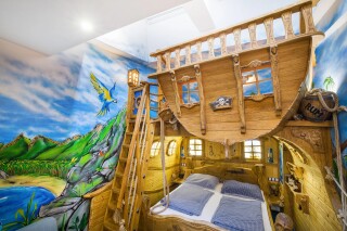 Pokoje, Pekło Čertovina - Hotel Kocourkov, Hlinsko 