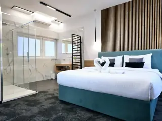 Pokój z łazienką, Boutique Hotel Missen ****, Omšenie, Słowacja