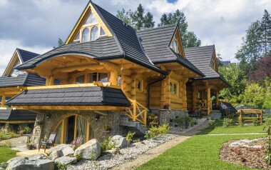 Drewniana chata, Przystań w Tatrach, Bukowina Tatrzańska