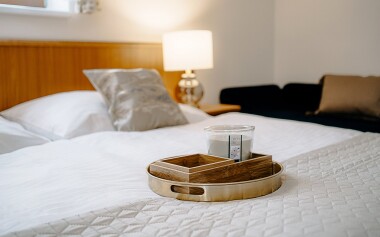 Historyczny Třeboň przy Zamku w Hotelu Galerie **** z obiadokolacją, winem i wstępem do Wodnego Świata Aurora