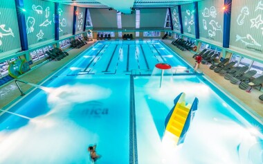 W hotelu znajduje się zmodernizowany Park Wodny