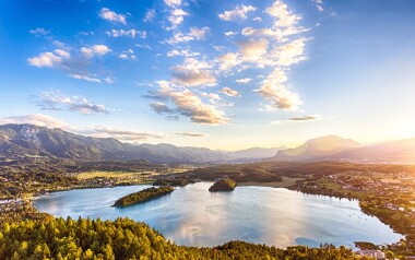 Jezioro Wörthersee, austriackie Alpy