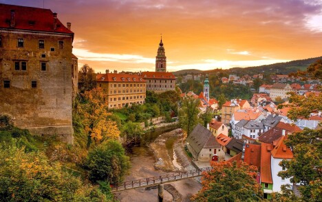 Czeski Krumlov, Południowe Czechy