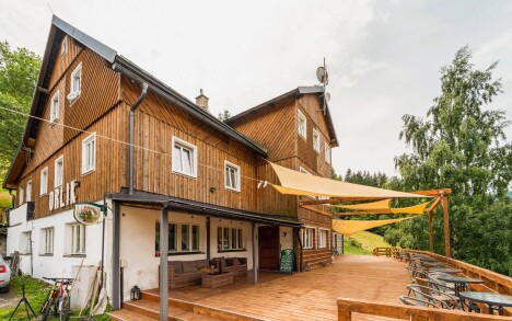 Budynek, Horská chata Orlík, Pec pod Sněžkou