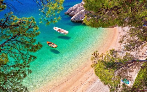 Morze w Chorwacji jest piękne