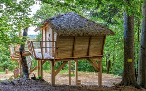 Domek na drzewie, Resort Husárik, Kysuce, Słowacja