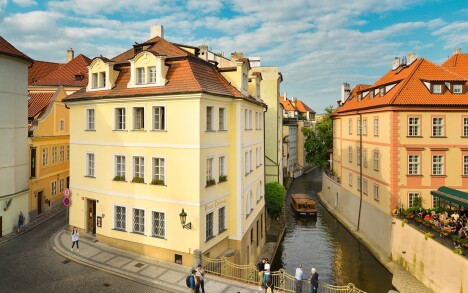 Budynek, Hotel Čertovka, Praga