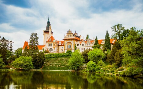 Zamek i park w Průhonicach