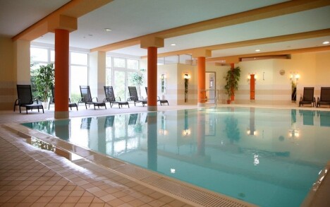 Basen kryty, Sonnenhotel Hoher Hahn ****, Schwarzenberg, Niemcy