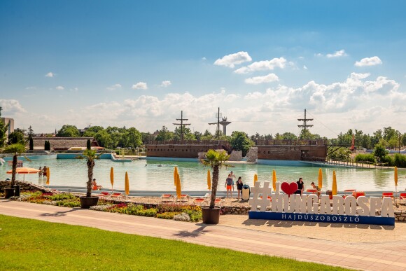 Basen zewnętrzny, Hungarospa Thermal Hotel ***, Hajdúszoboszló, Węgry