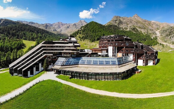 Hotel górski, Blu Hotel Senales Zirm-Cristal ****, Maso Corto (BZ)