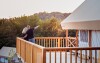 Taras, ForRest Glamping, Bańska Szczawnica, Słowacja
