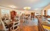 Restauracja, zamek Lešany, dzielnica Benešov, Środkowe Czechy