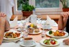 Stół z jedzeniem, Hotel Barátság ***, Hajdúszoboszló, Hajdúszoboszló, Węgry