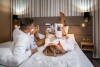 Para na łóżku, Wellness Hotel Laroba ****, Alsóörs, Balaton, Węgry