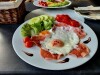 Jajka z szynką, Boutique Hotel Missen ****, Omšenie, Słowacja
