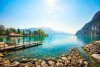 Jezioro z pomostem, Leonardo Hotel Lago di Garda – Wellness and Spa ****, Lazise (VR)
