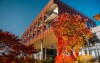 Jesienna bryła hotelu, K-Triumf Resort ****, Velichovky, Czechy