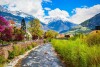 Rzeka z górami, Flora Hotel & Suites ***, Merano, Włochy